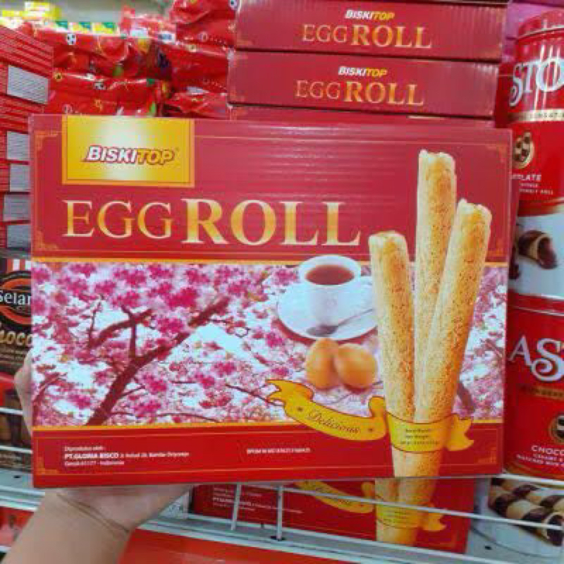 

Eggroll Biskitop 86gr