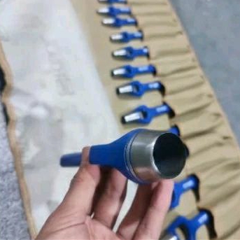 Plong Set Metric 14pcs Hollow Punch 3-25mm Germany