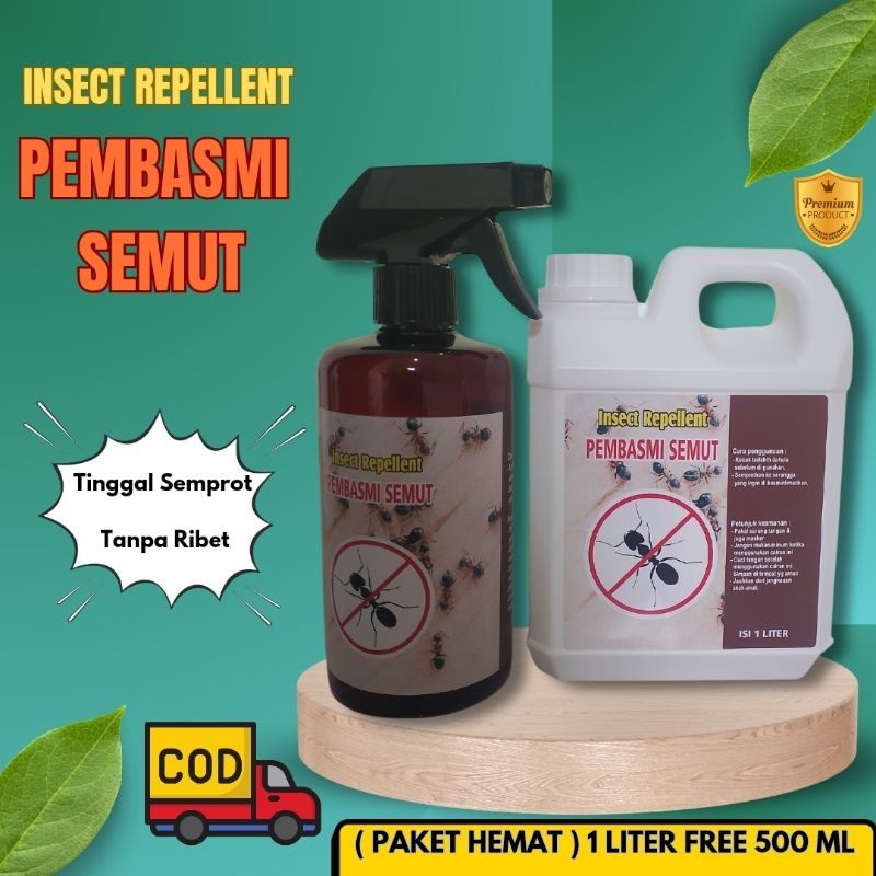 ( Promo Hemat ) Spray Cairan Pembasmi Semut Tanaman | Racun Semut Super Ampuh | Cairan Pengusir Semu