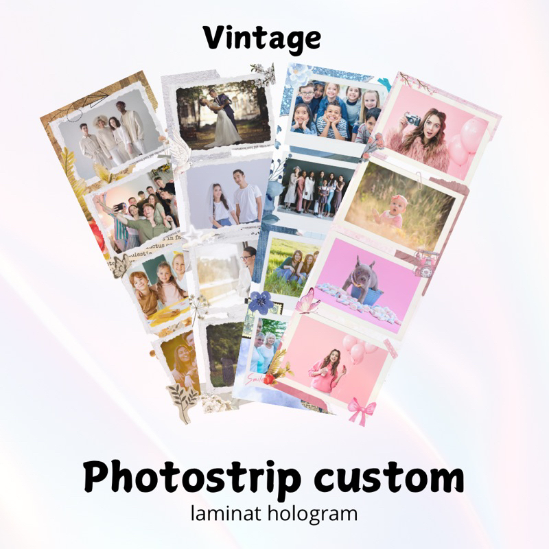 Cetak Photostrip Cetak Photostrip estetik Photostrip Custom