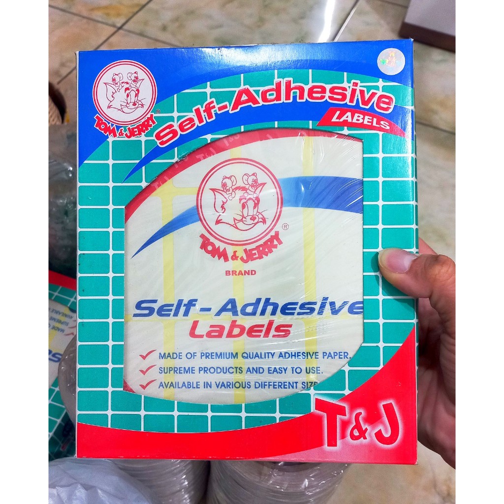 

Label Stiker TOM & JERRY Sticker Tom And Jerry Label Tempel PUTIH 103 Nomor 103 - 1 Dus