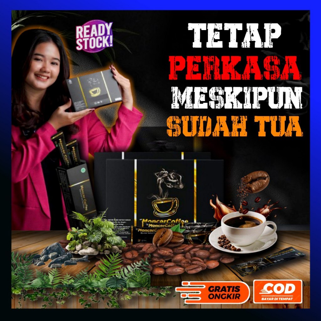 

Kopimoncerku Original Kopi Pria Perkasa Lebih Tahan Lama dan Lebih Strong BPOM