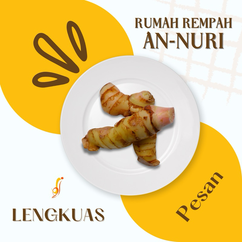 

Lengkuas Rumah Rempah An-Nuri