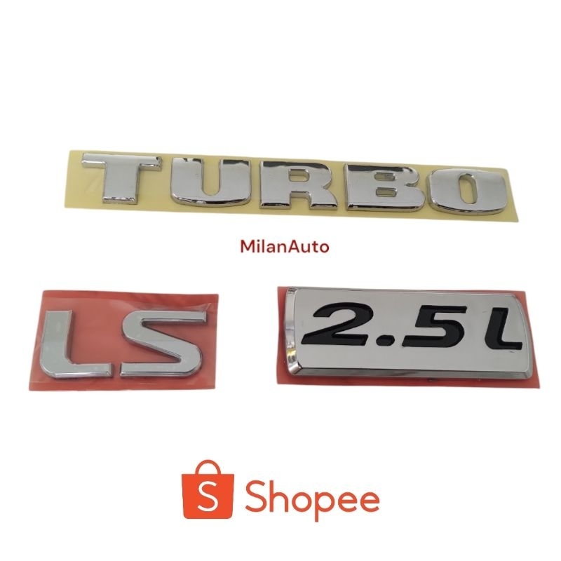 Emblem Isuzu Panther LS 2,5 Turbo 2008 Ke Atas/Panther Ls 2 5