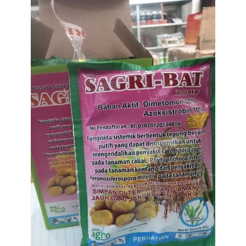Fungisida SAGRI-BAT 60/10WP 40gr