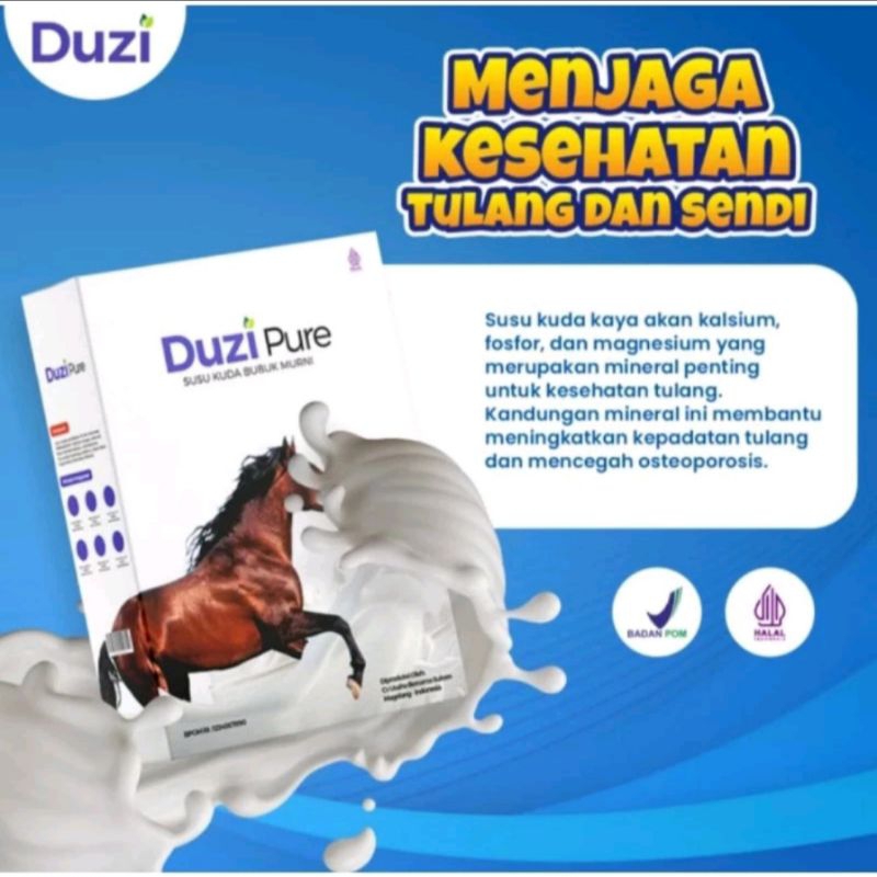 

Duzi Pure Susu Kuda Original 200 gram