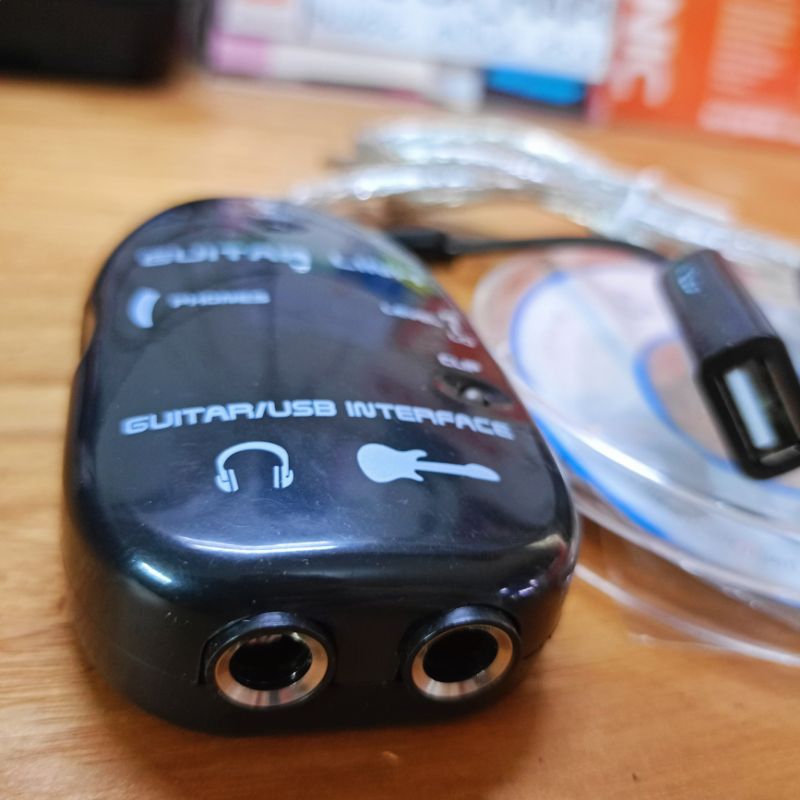 Guitar Link Audio Interface Soundcard Rekaman Gitar Live