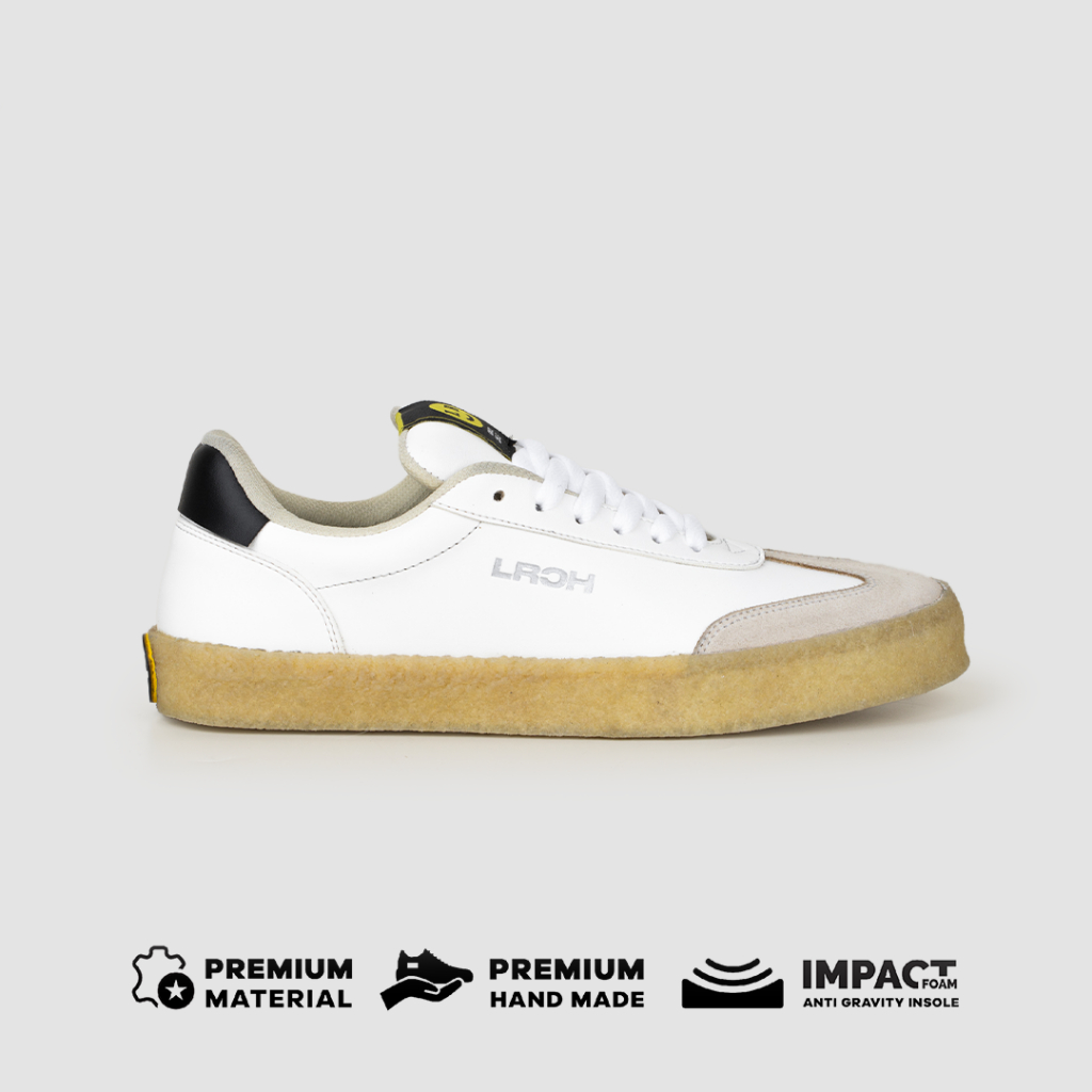 LEO RICHIE - Sneakers Pria Wanita Solex Almost White