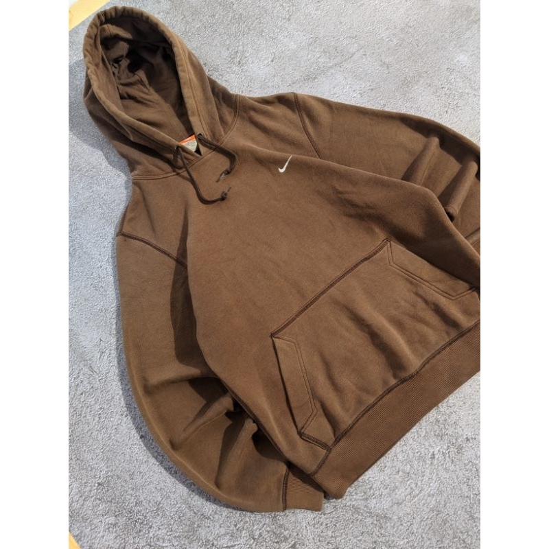 Hoodie nike center brown