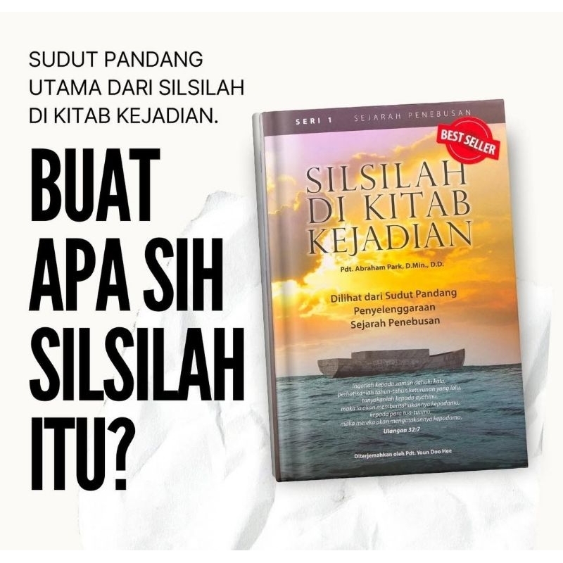 Seri 1 Buku Sejarah Penebusan Silsilah Dikitab Kejadian