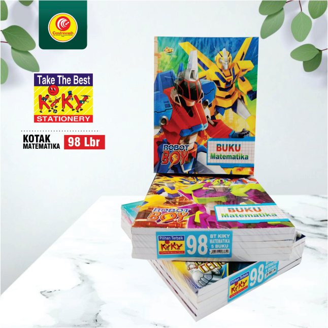 

BUKU KOTAK KIKY/ BUKU MATEMATIKA ISI 98 1 pack isi 5 buku