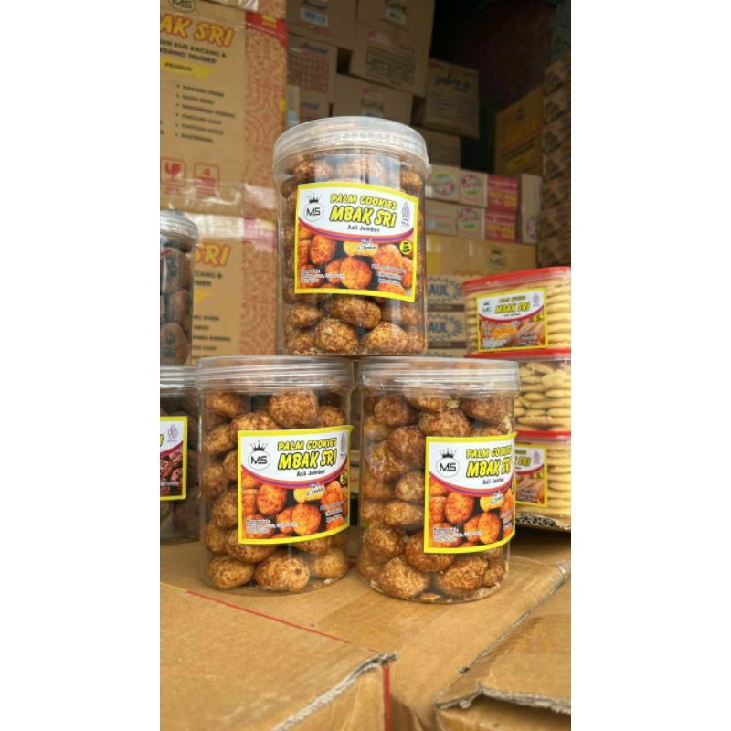 

Palm Cookies Mbak Sri Toples 500 gr