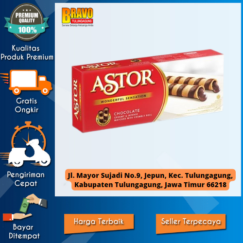 

Bravo Supermarket Tulungagung - Astor Wafer Double Coklat Pack 150 Gr