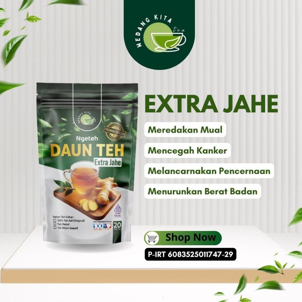 

[WEDANG KITA] Teh Celup Herbal Jahe Kemasan Pouch