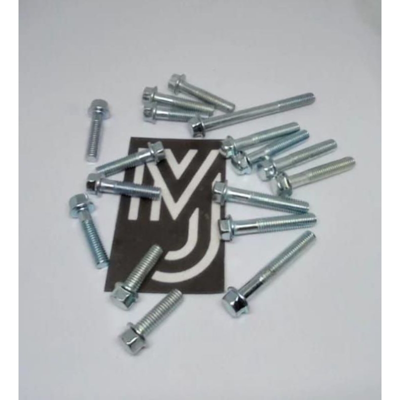 Set Baut Blok Mesin CRANKCASE KRENGKES RX KING 2002 UP