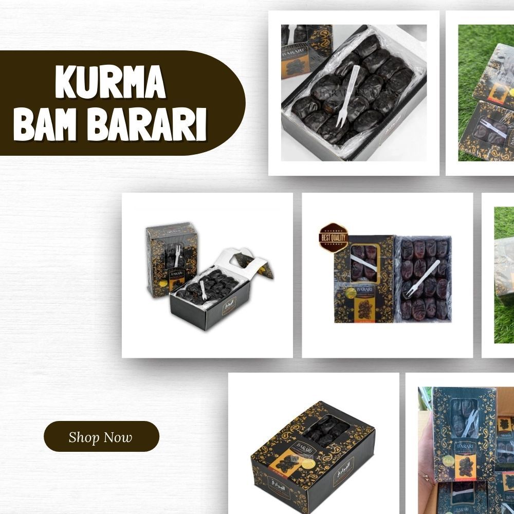 

Kurma Barari Kurma Nabi Kurma Muda Manis Legit Kurma Bam Bambarari Anggur Dates Hologram Original