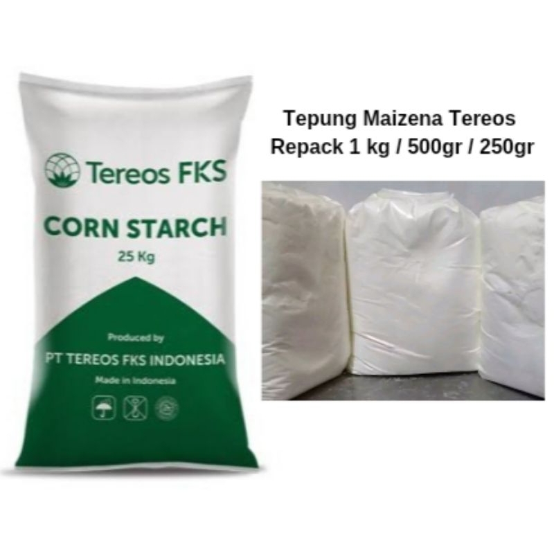 

TEPUNG MAIZENA / CORN STARCH TEREOS REPACK 1KG / 500GR / 250GR