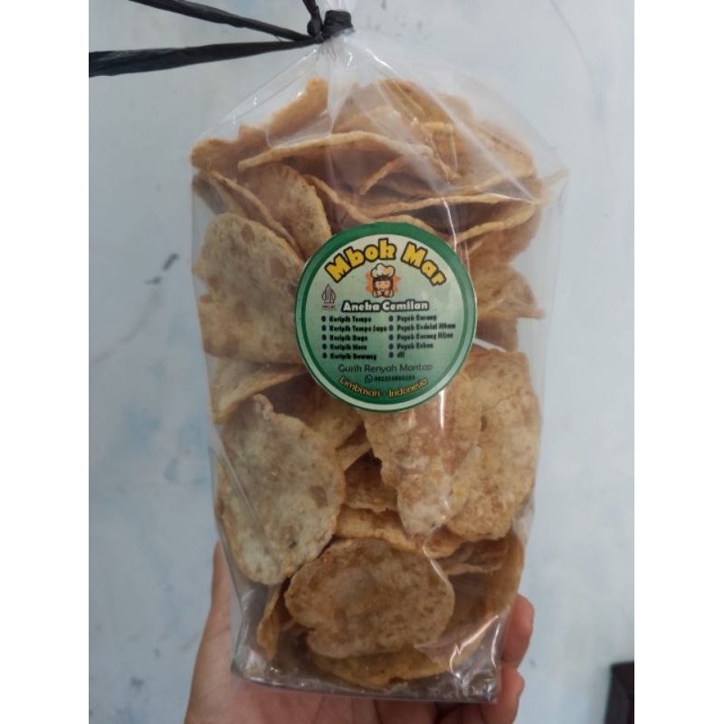 

KERIPIK MORE/GEMBUS MBOK MAR 1KG, 500G, 250G PURBALINGGA