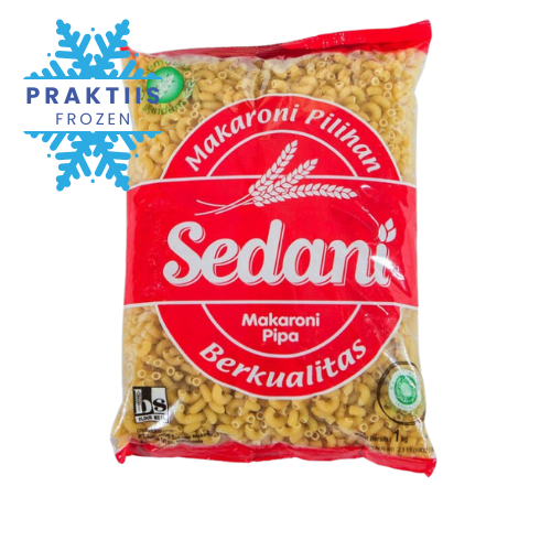 

SEDANI MAKARONI PIPA 1KG/MAKARONI PASTA BENTUK PIPA