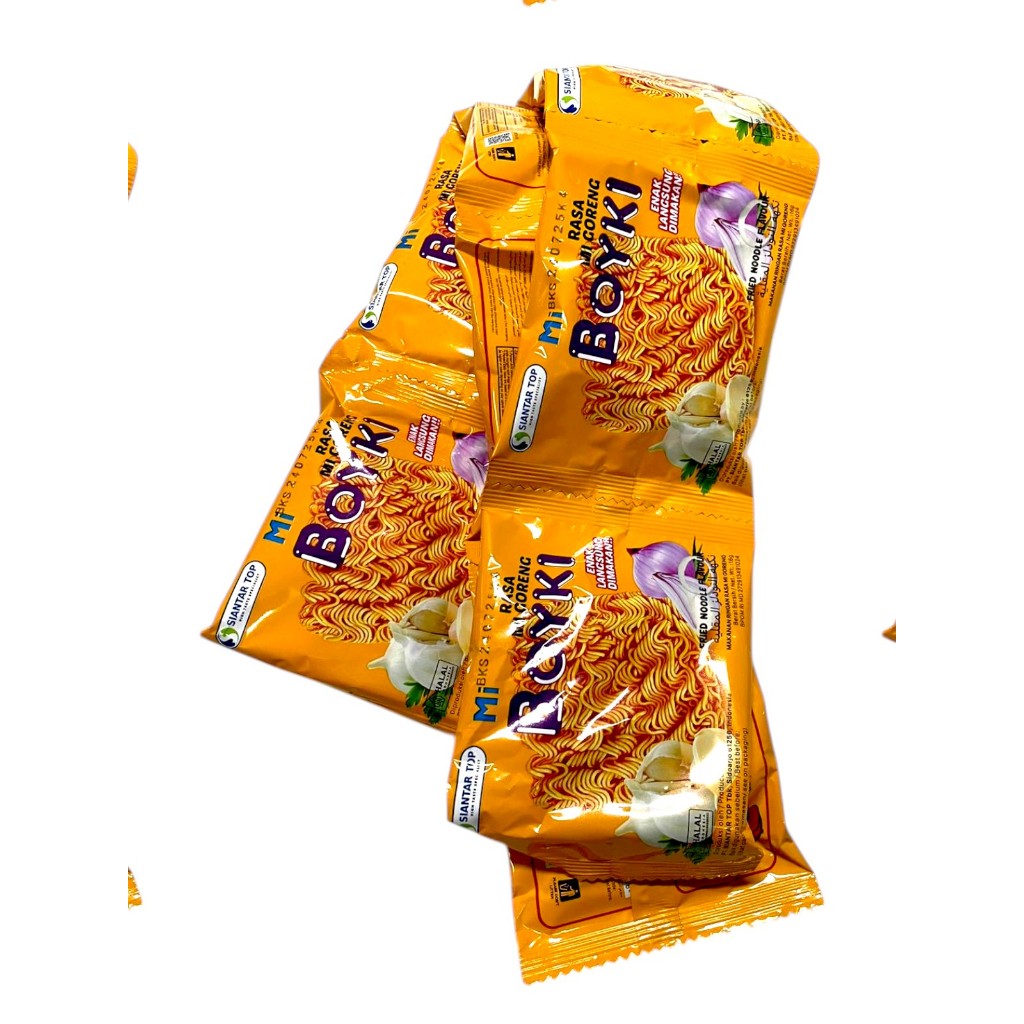 

Snack Mie Goreng Boyki 1 Renceng isi 10pack