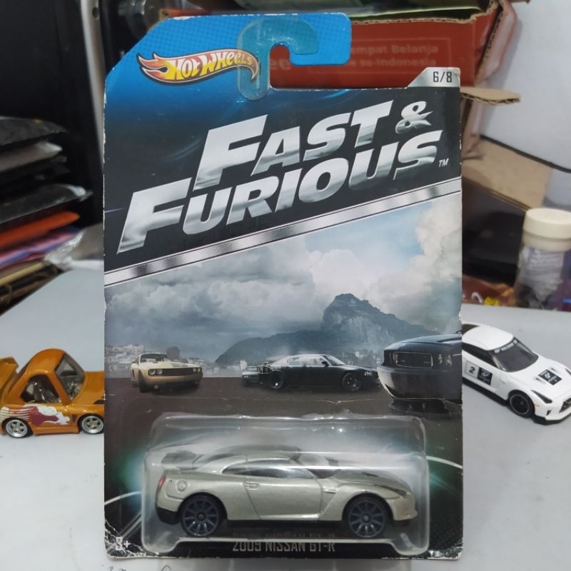 HotWheels 2009 nissan GT-R fast and furious- Hot Wheels 2009 nissan GTR R35 fast & furious- Hot Whee