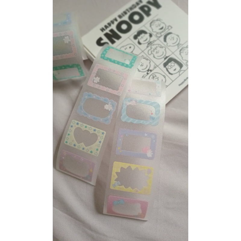 

sticker roll frame ecer deco journal
