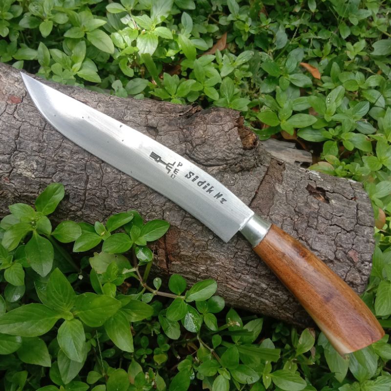 PISAU BADIK / PISAU KUDOK / PISAU SESET DAGING SERBAGUNA / PISAU ASLI BAJA PER / PISAU GARPU