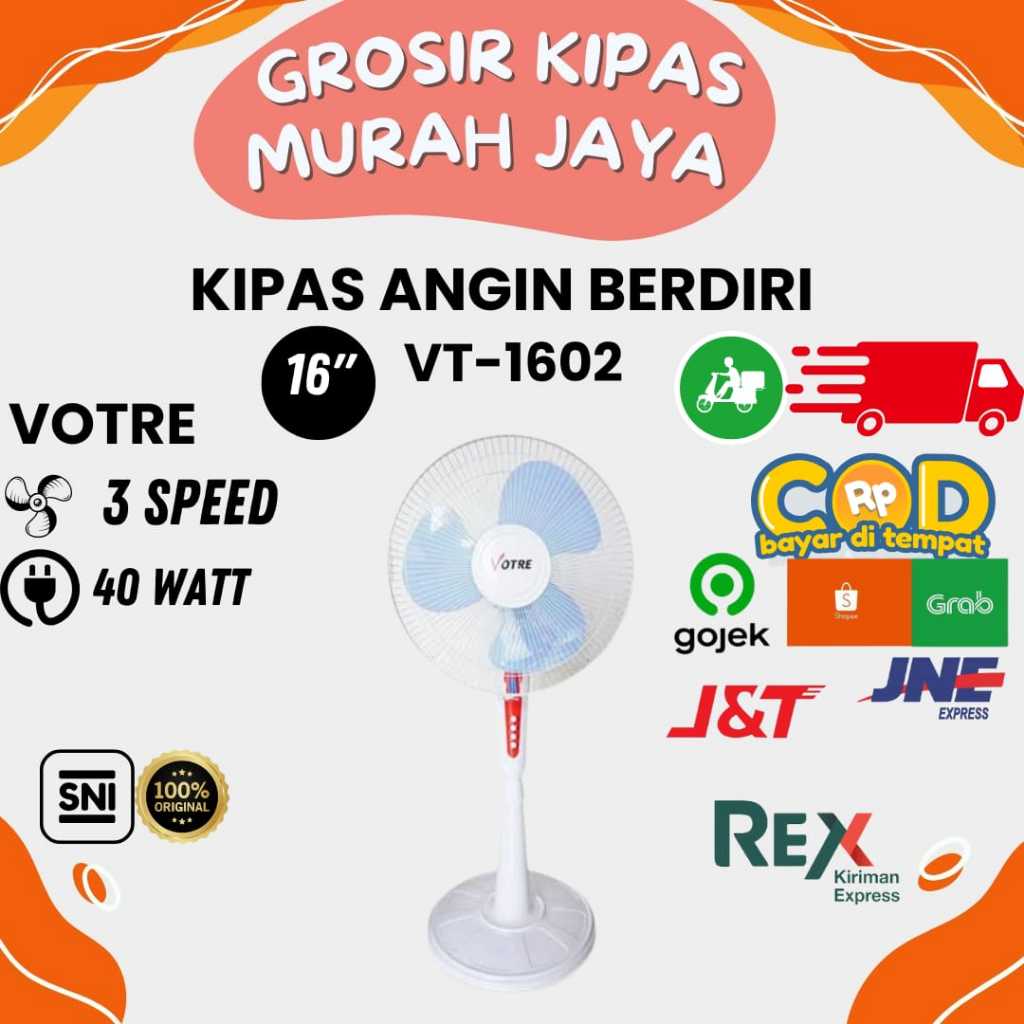 Votre Kipas Angin Berdiri VT-1602