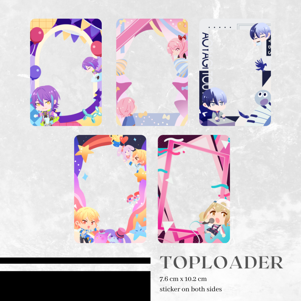 Project Sekai Toploader for Photocard [ Project Sekai ]