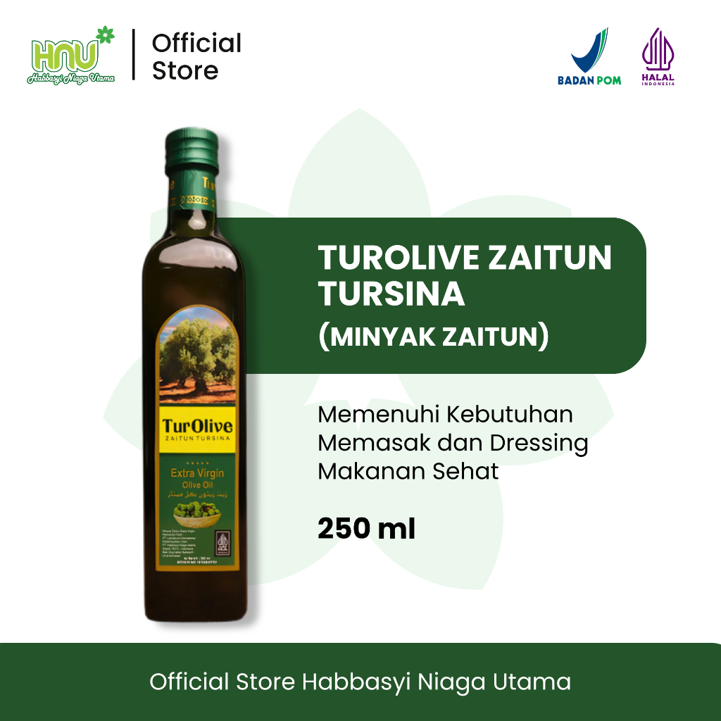 

HABBASYI NIAGA UTAMA - Turolive Oil Minyak Zaitun 250ml Tursina Original HNU