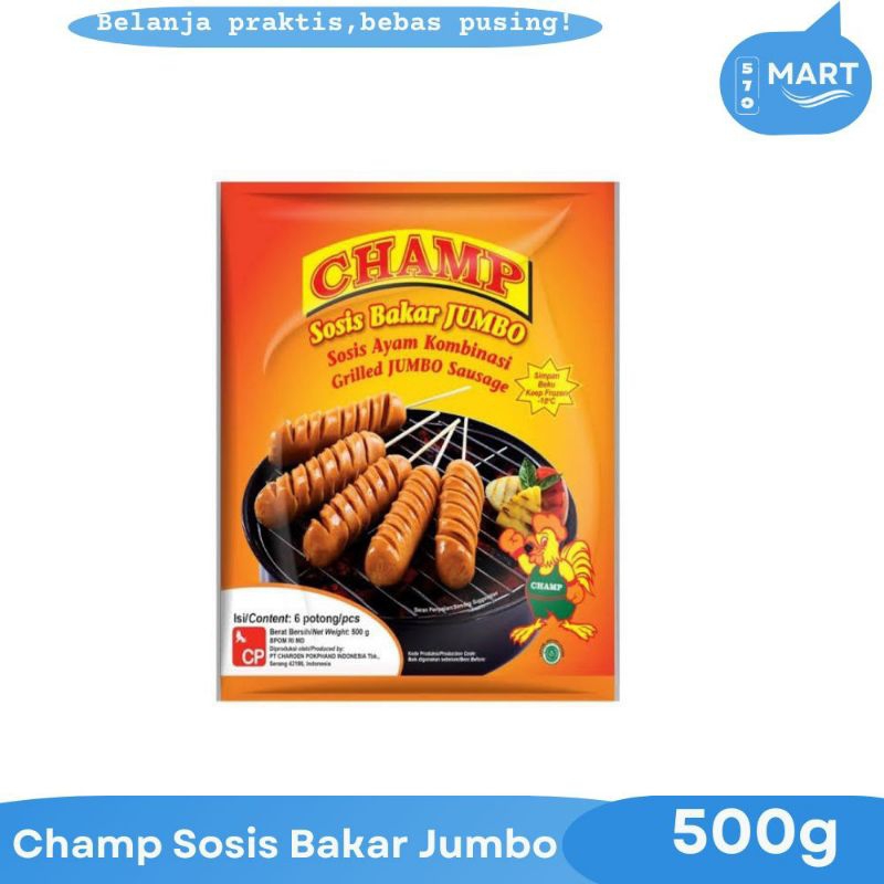 

CHAMP Sosis Ayam Bakar JUMBO Grilled 500gr