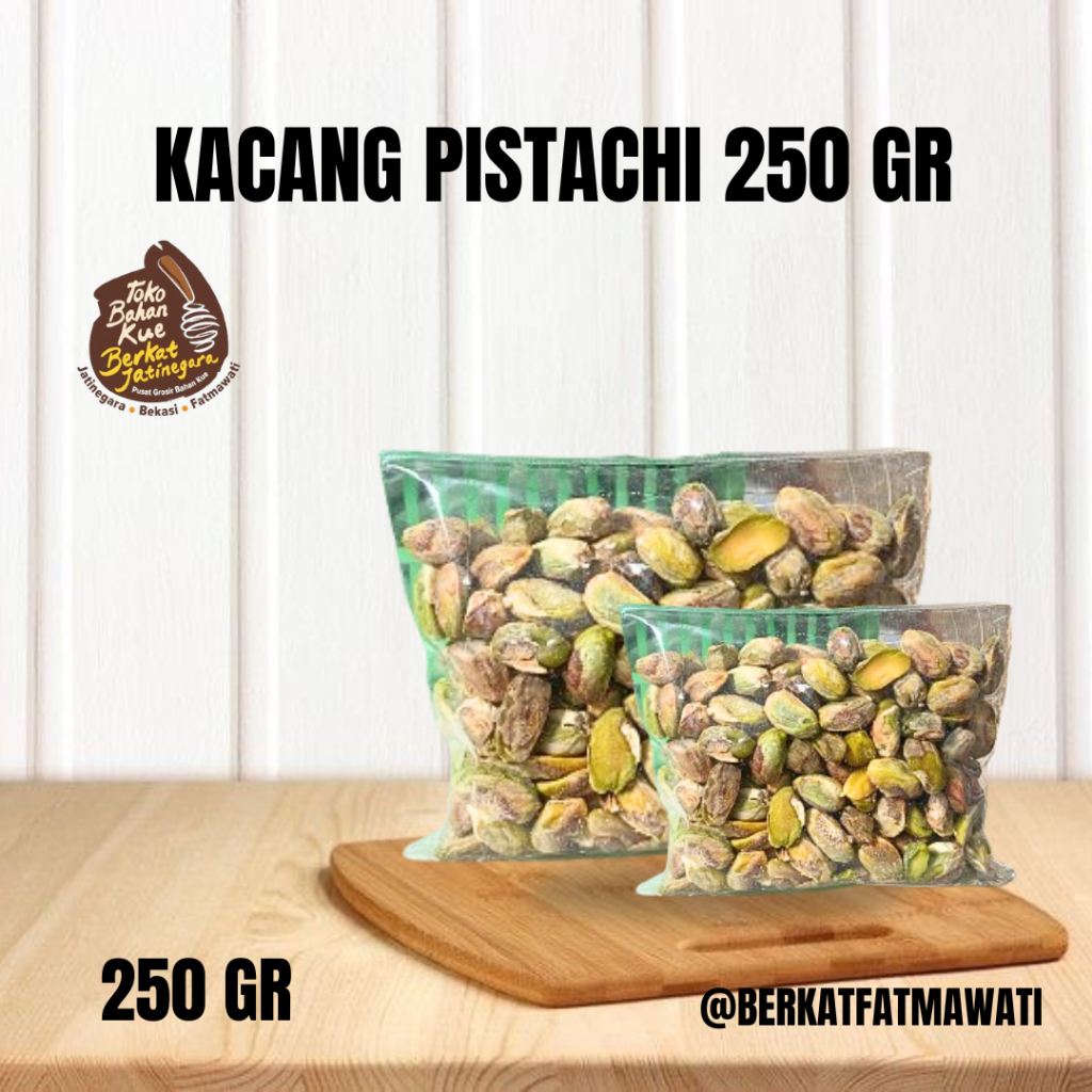 

KACANG PISTACHIO KUPAS 250 GR / KACANG KEMASAN / KACANG ARAB PISTACHIO REPACK 250 GR