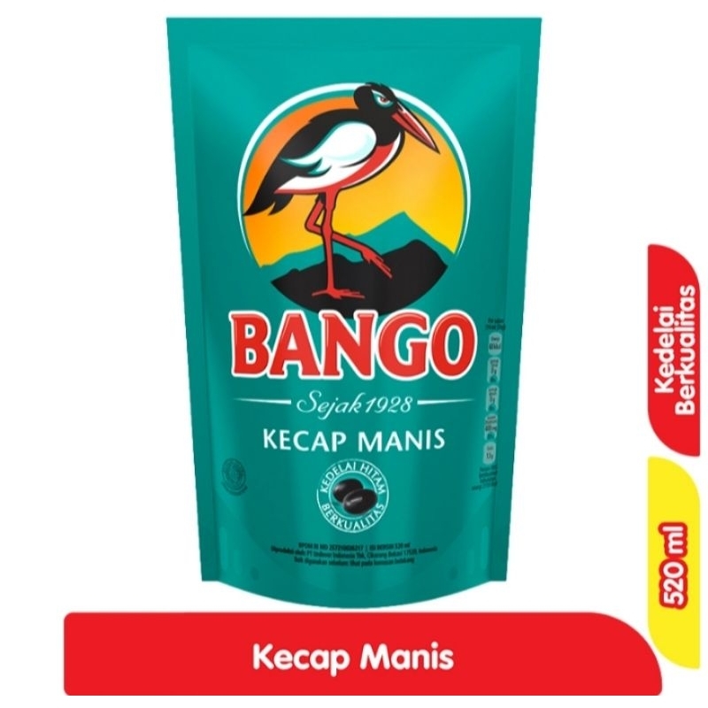 

bango kecap manis refil 520 ml