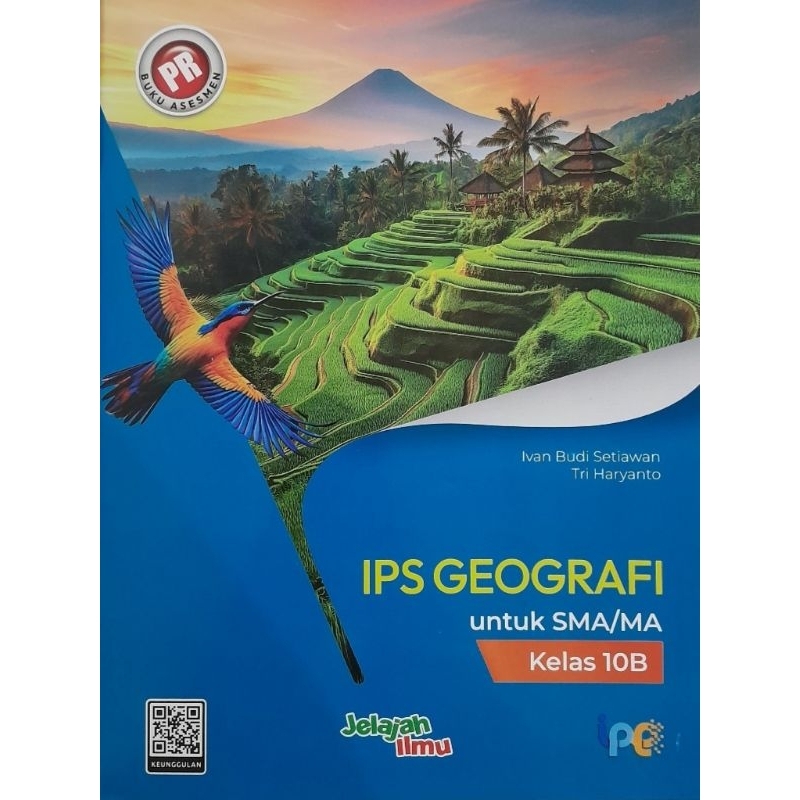 Buku PR/LKS geografi kelas 10 semester 2, 10b (Kurikulum Merdeka) Intan Pariwara.