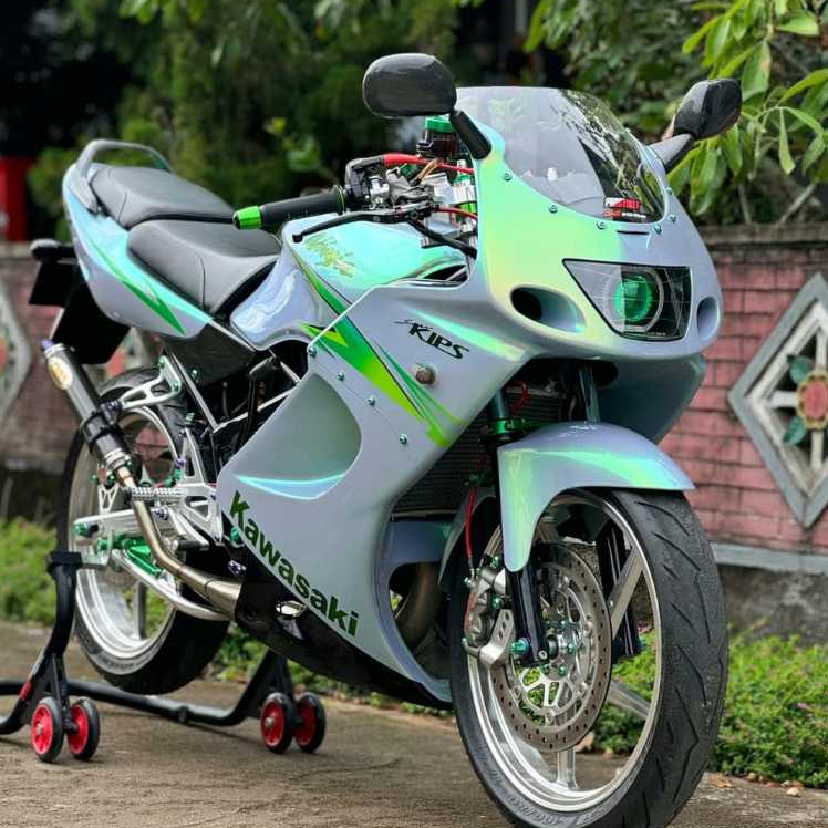 Stiker Striping Custom Ninja RR Old Transparan Maxdecal / Striping Transparan Ninja RR Old