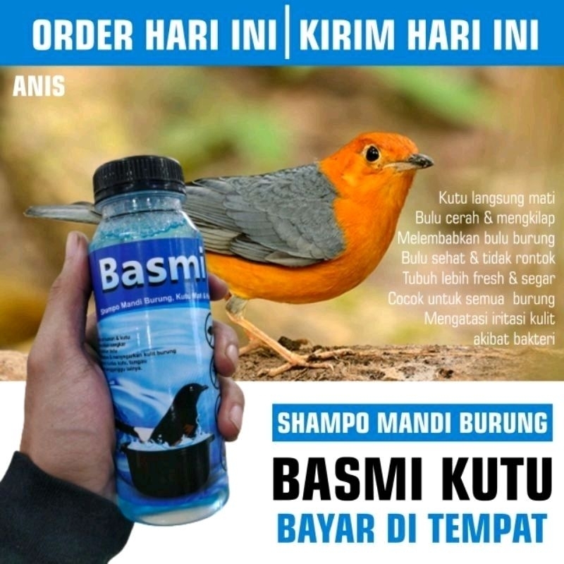 BASMI KUTU SEMPATI SHAMPO SAMPO BURUNG PEMBASMI KUTU UNTUK SEMUA BURUNG