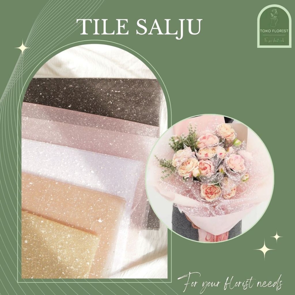 

GROSIR Tile Salju /isi 10 pcs