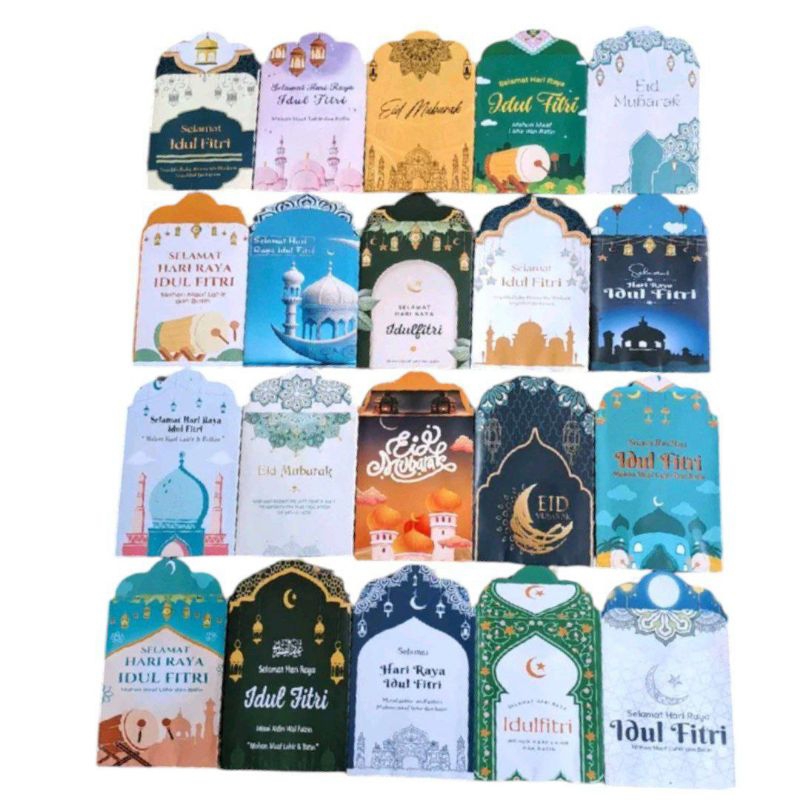 

Amplop lebaran medium muslim ( PREMIUM ) 5 PACK (50pcs)