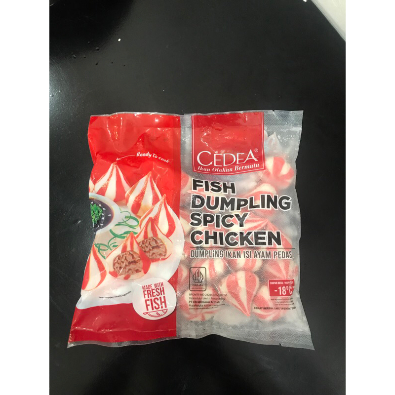 

Promo 10% Cedea Fish Dumpling Spicy Chicken