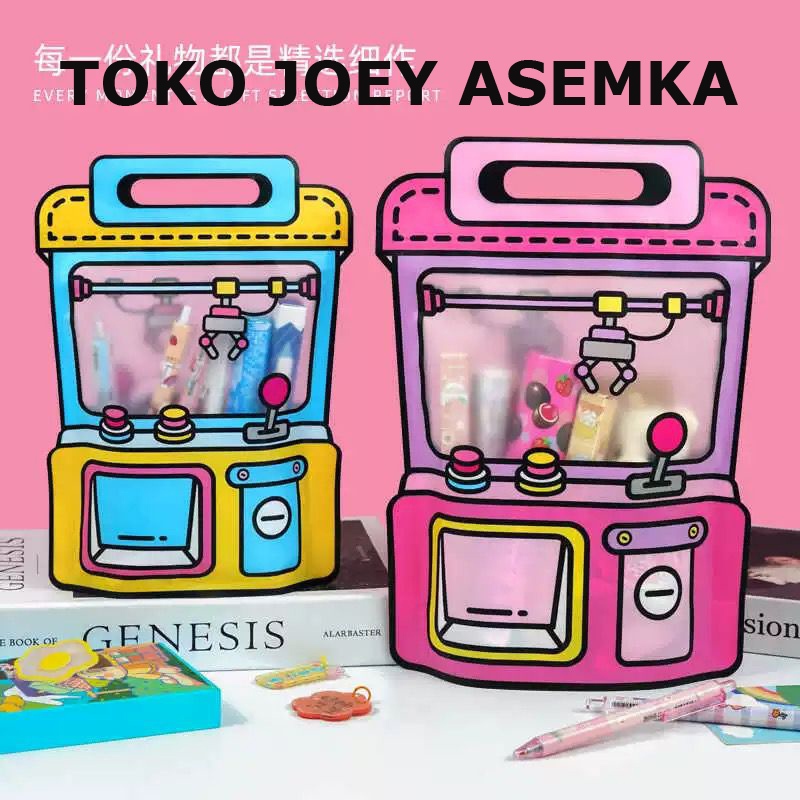 

PLASTIK ZIPPER BINGKISAN UNIK MESIN CAPIT GOODY BAG ULTAH ZIP GOODIE POUCH TAS ULANG TAHUN SOUVENIR