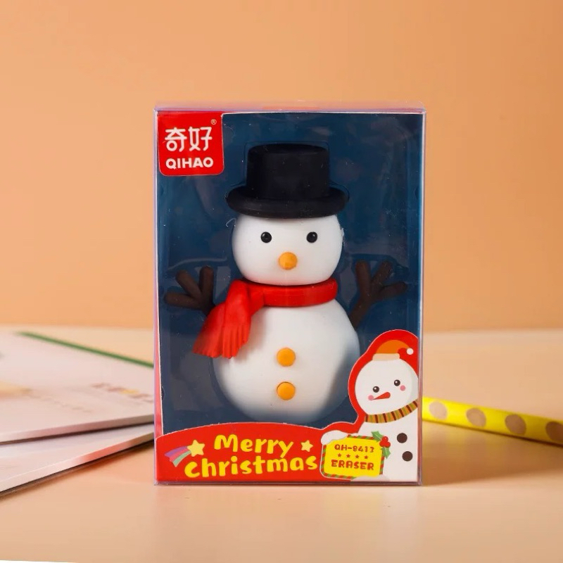 

NEW penghapus snowman eraser