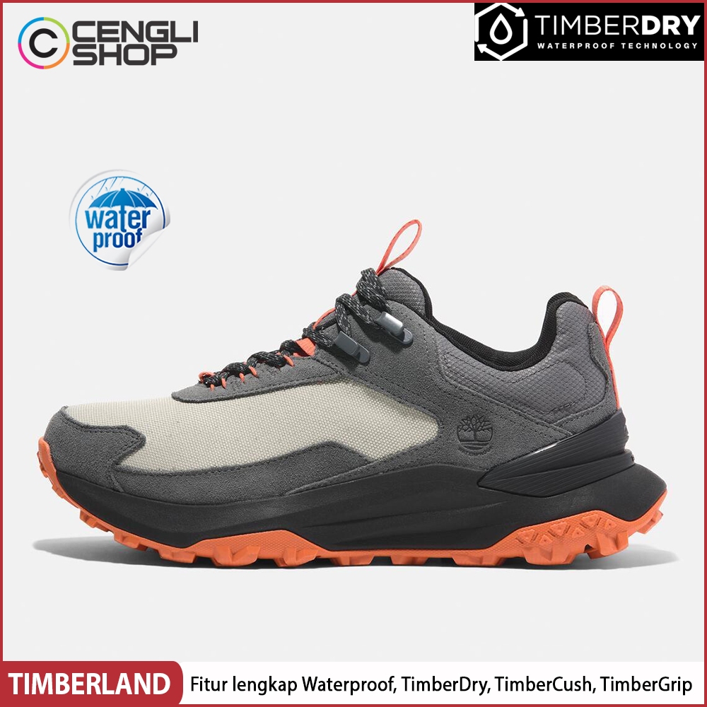 SEPATU TIMBERLAND SNEAKER PRIA ORIGINAL SNEAKERS KULIT ASLI ORI WATERPROOF TM42