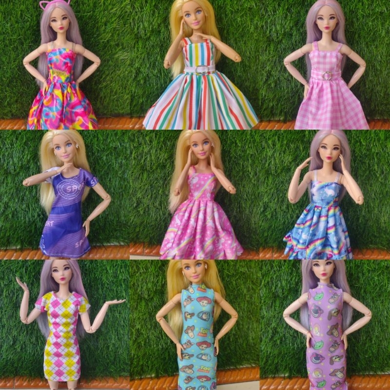 SALE  Baju Handmade Boneka Barbie 30cm