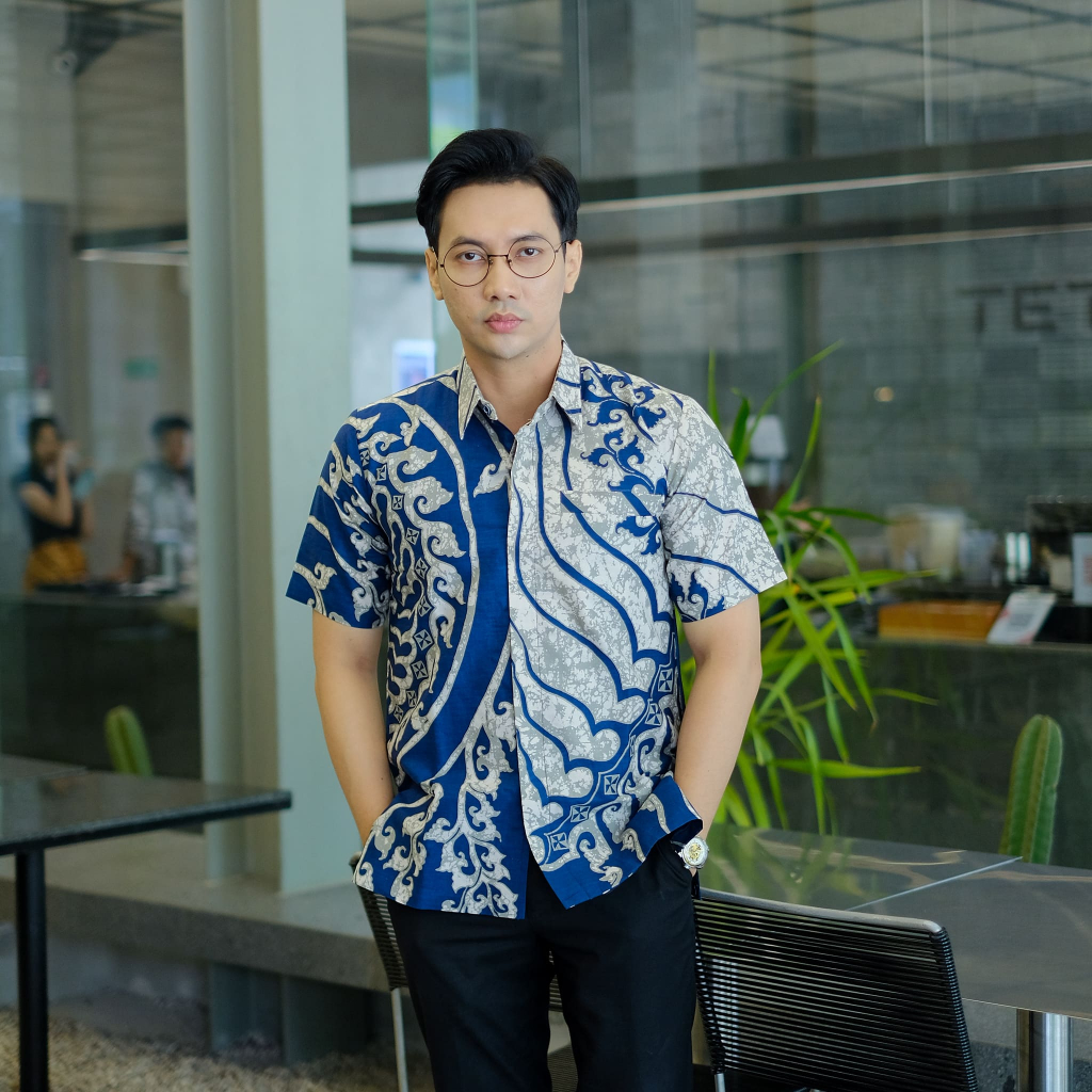 Batik Hayati Kemeja Batik Lengan Pendek Lapis Furing Motif Kemeja Batik Pria Kemeja Batik Pria Kemej