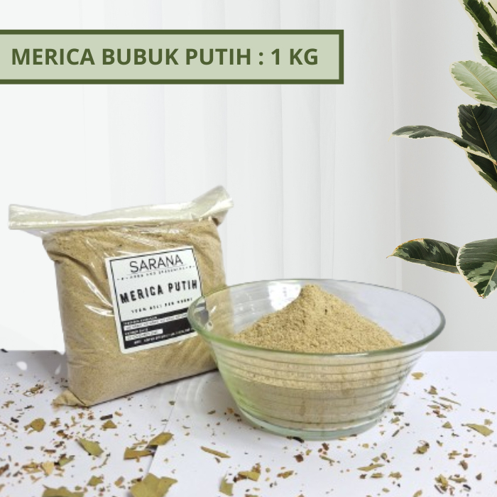 

Merica Bubuk Putih Asli 1 Kg 100% Murni Original / Lada Bubuk Asli / Bumbu Dapur Bubuk Lengkap