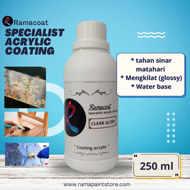 

Ramapaint vernis batu /vernis kayu/vernis clear Gloss/coating kayu/coating batu/coating cat lukis/vernis cat lukis/vernis lukis/vernis akrilik/vernis water base/coating water base/cat akrilik/cat tembok/cat gloss/varnish/pernis
