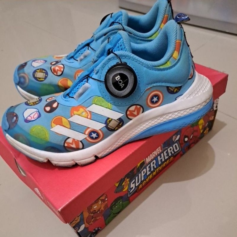 sepatu anak adidas activeflex boa superhero C size 31.5