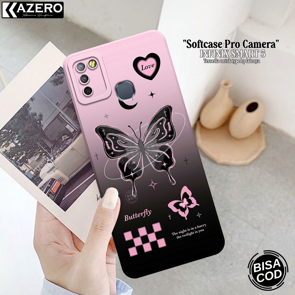 Softcase Pro Camera INFINIX SMART 5 - Fashion Case Aesthetic - Case INFINIX SMART 5 Terbaru - Casing