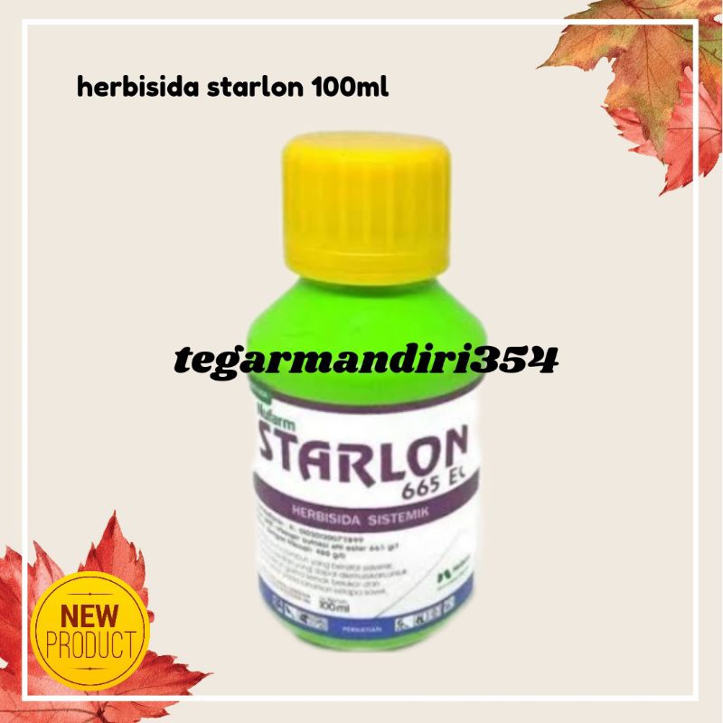 Herbisida untuk pohon starlon 100ml original Racun gulma pohon starlon 100ml