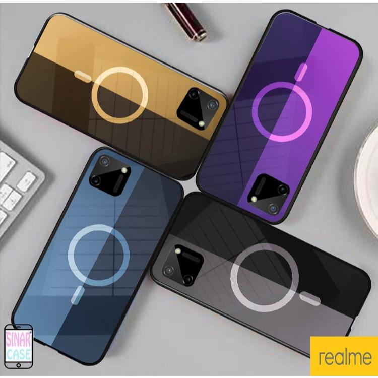 (B01) Casing Glass Realme C15 C20 C11 C21 C1 C2 C3 C25 C35 C55 C21Y C25Y C30 - Softcase Viral - Case
